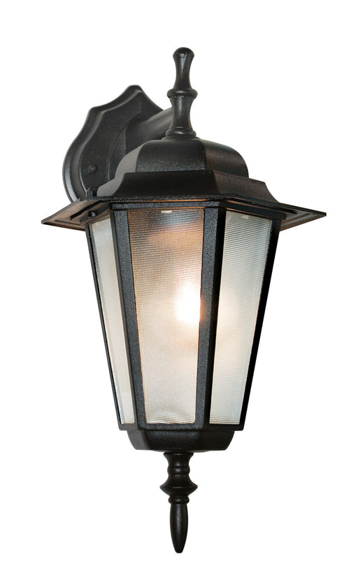 Trans Globe Imports - 4056 BK - One Light Wall Lantern - Alexander - Black