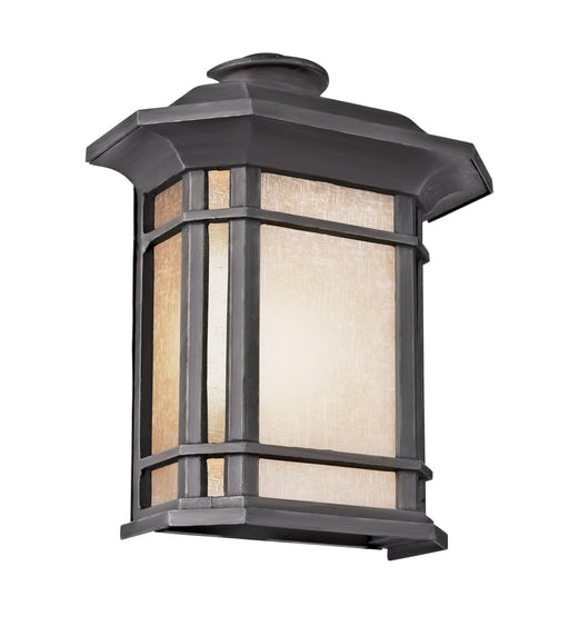 Trans Globe Imports - 5821-1 BK - One Light Wall Lantern - San Miguel - Black