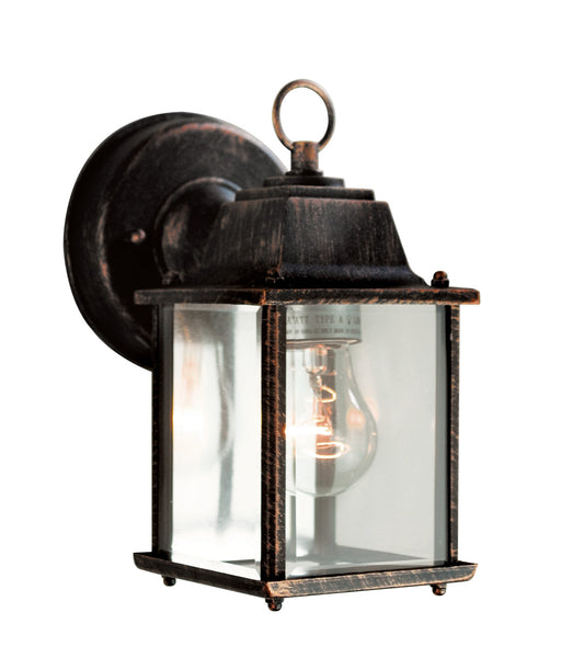 Trans Globe Imports - 40455 BC - One Light Wall Lantern - Patrician - Black Copper