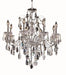 Elegant Lighting - 2016D26C/RC - Eight Light Chandelier - St. Francis - Chrome