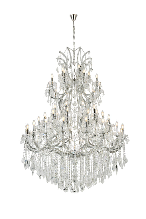 Elegant Lighting - 2800G54C/RC - 61 Light Chandelier - Maria Theresa - Chrome