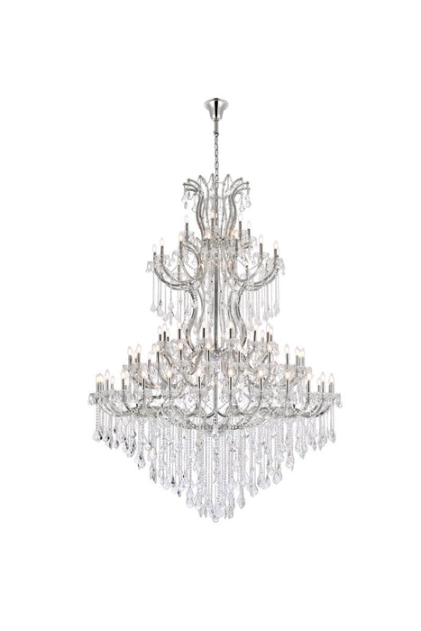 Elegant Lighting - 2800G96C/RC - 85 Light Chandelier - Maria Theresa - Chrome