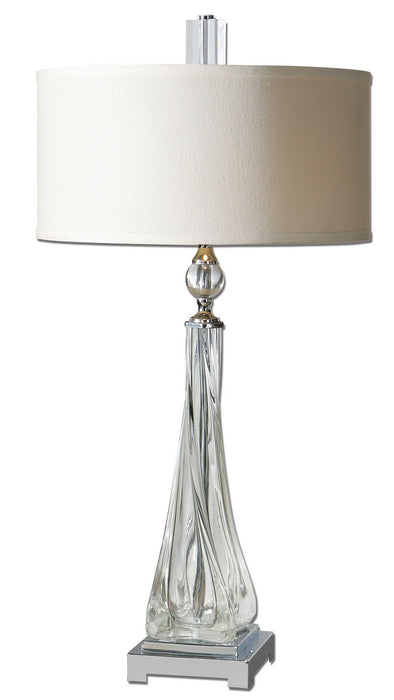 Uttermost - 26294-1 - Two Light Table Lamp - Grancona - Polished Nickel