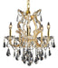 Elegant Lighting - 2801D20G/RC - Six Light Chandelier - Maria Theresa - Gold