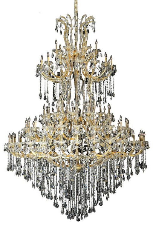 Elegant Lighting - 2801G96G/RC - 85 Light Chandelier - Maria Theresa - Gold