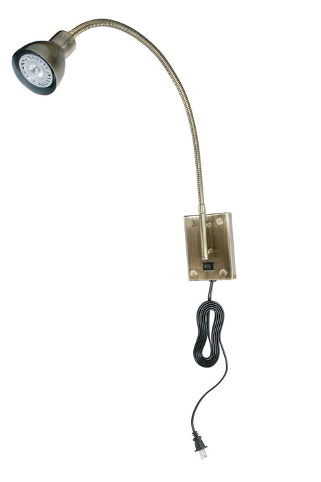 Cal Lighting - BO-119-AB - One Light Wall Lamp - Led Gooseneck - Antique Brass