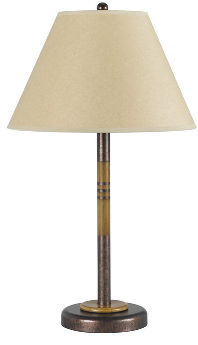 Cal Lighting - BO-234TB-RU - One Light Table Lamp - Soho - Rust