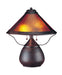 Cal Lighting - BO-464 - Two Light Table Lamp - Mica - Rust