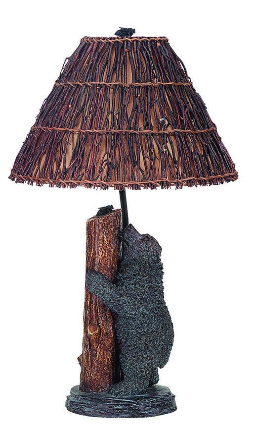 Cal Lighting - BO-507 - One Light Table Lamp - Bear - Brown