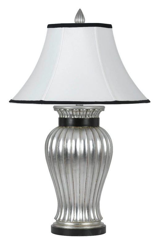 Cal Lighting - BO-845 - One Light Table Lamp - Angelo - Antiqued Silver