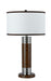 Cal Lighting - BO-964TB - One Light Table Lamp - Saffored - Sable