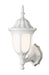 Trans Globe Imports - 4041 WH - One Light Wall Lantern - Hamilton - White