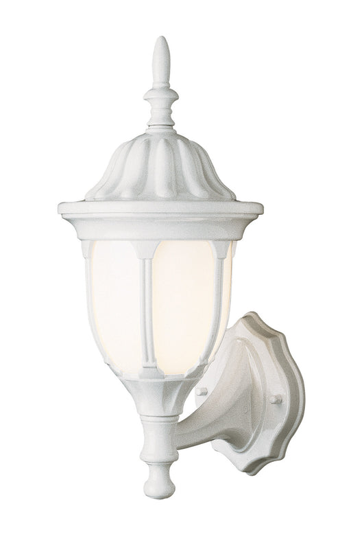 Trans Globe Imports - 4041 WH - One Light Wall Lantern - Hamilton - White