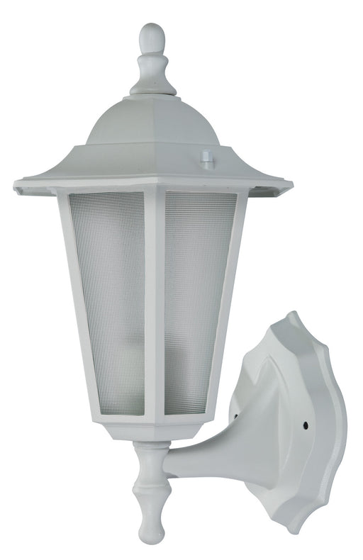 Trans Globe Imports - 4055 WH - One Light Wall Lantern - Alexander - White