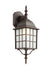 Trans Globe Imports - 4420-1 RT - One Light Wall Lantern - San Gabriel - Rust
