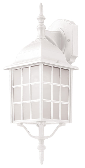 Trans Globe Imports - 4420-1 WH - One Light Wall Lantern - San Gabriel - White
