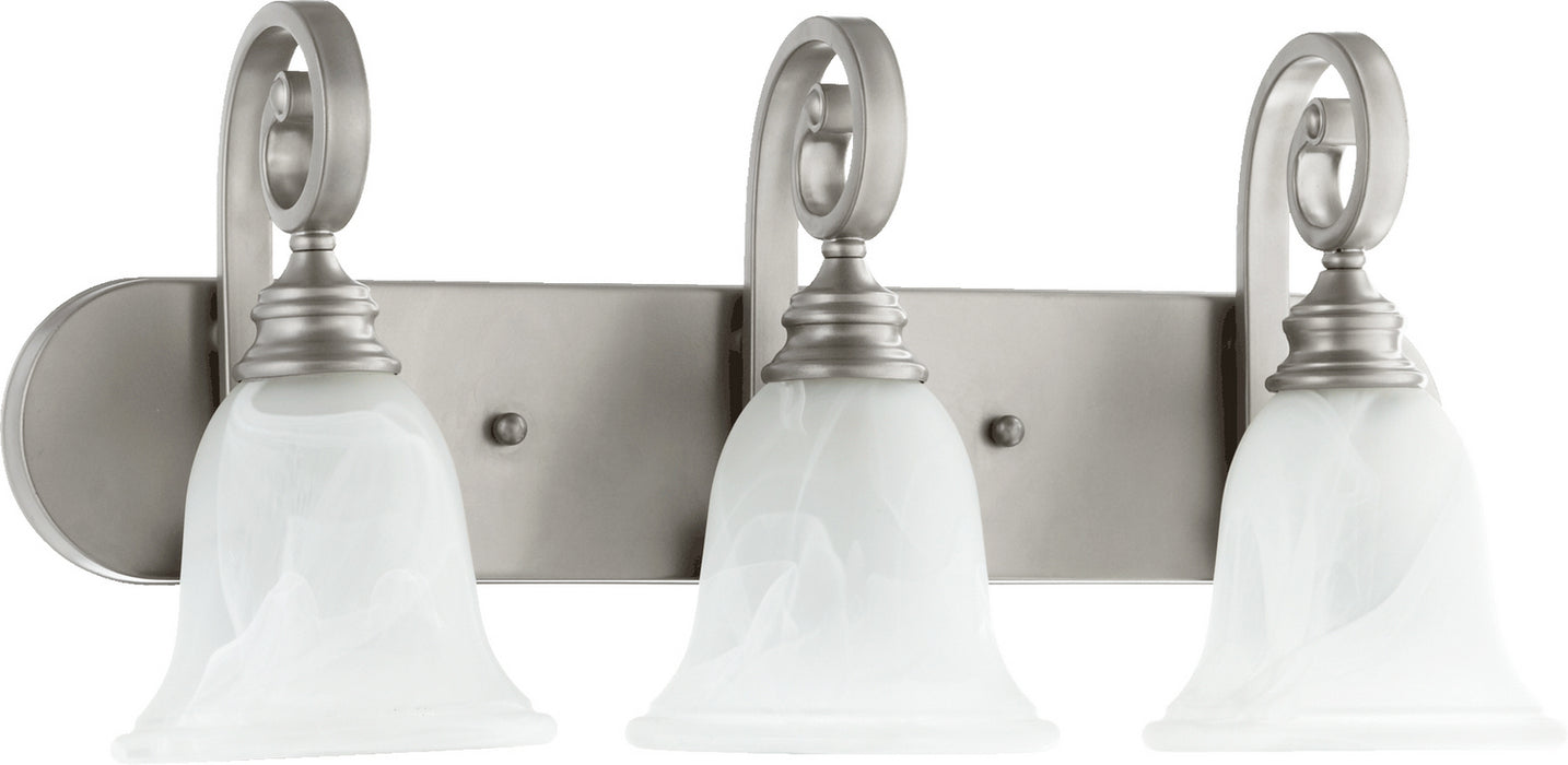 Quorum - 5154-3-64 - Three Light Vanity - Bryant - Classic Nickel