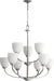 Quorum - 6060-9-64 - Nine Light Chandelier - Reyes - Classic Nickel