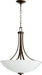 Quorum - 8060-4-86 - Four Light Pendant - Reyes - Oiled Bronze