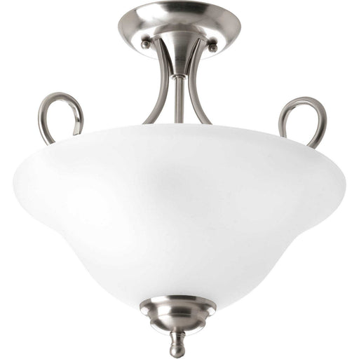 Progress Lighting - P3460-09ET - Two Light Close-to-Ceiling - Close-to-ceiling - Brushed Nickel