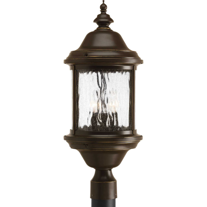 Progress Lighting - P5450-20 - Three Light Post Lantern - Ashmore - Antique Bronze