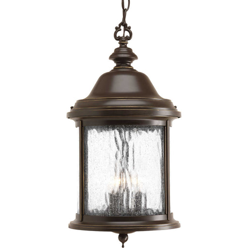 Progress Lighting - P5550-20 - Three Light Hanging Lantern - Ashmore - Antique Bronze
