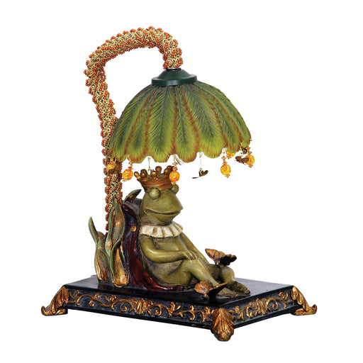 Elk Home - 91-740 - One Light Table Lamp - Sleeping King Frog - Filey Green
