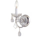 Crystorama - 3221-CH-CL-MWP - One Light Wall Mount - Imperial - Polished Chrome