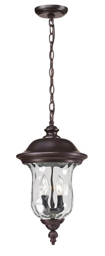 Armstrong Two Light Outdoor Chain Mount Ceiling Fixture