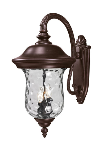 Armstrong Three Light Outdoor Wall Sconce