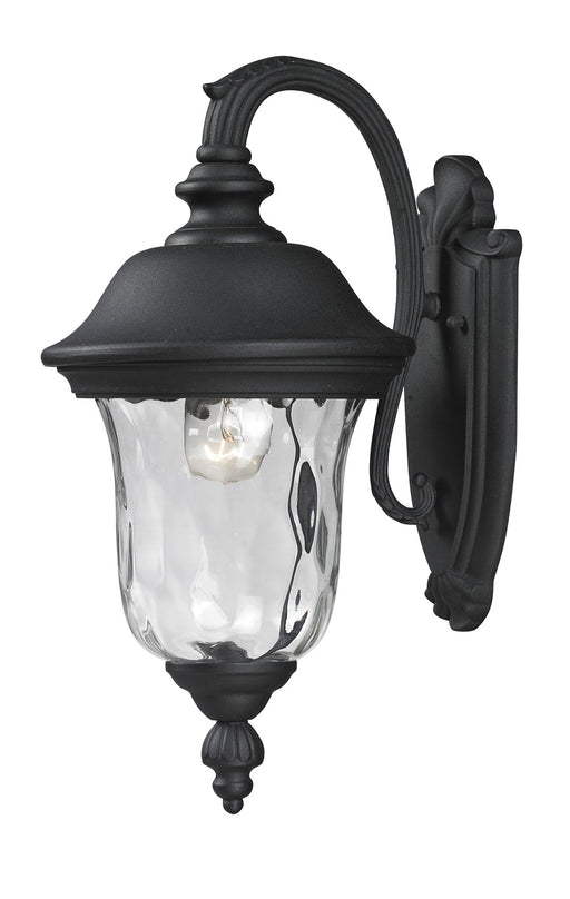 Z-Lite - 534S-BK - One Light Outdoor Wall Sconce - Armstrong - Black