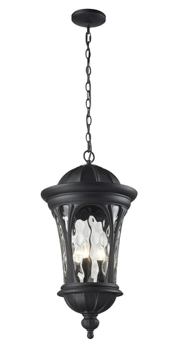 Doma Five Light Outdoor Chain Mount Ceiling Fixture