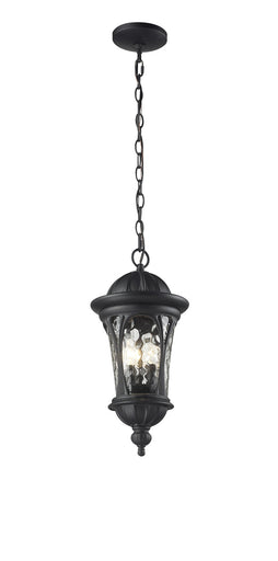 Doma Three Light Outdoor Chain Mount Ceiling Fixture