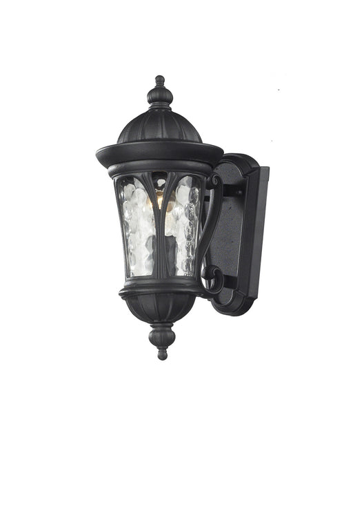 Z-Lite - 543S-BK - One Light Outdoor Wall Sconce - Doma - Black
