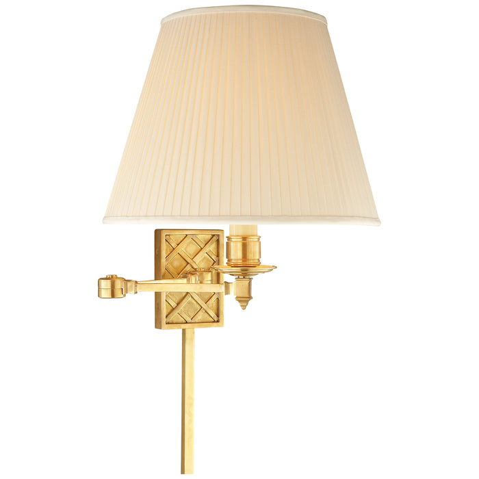 Visual Comfort - AH 2012NB-S - One Light Swing Arm Wall Lamp - Gene - Natural Brass