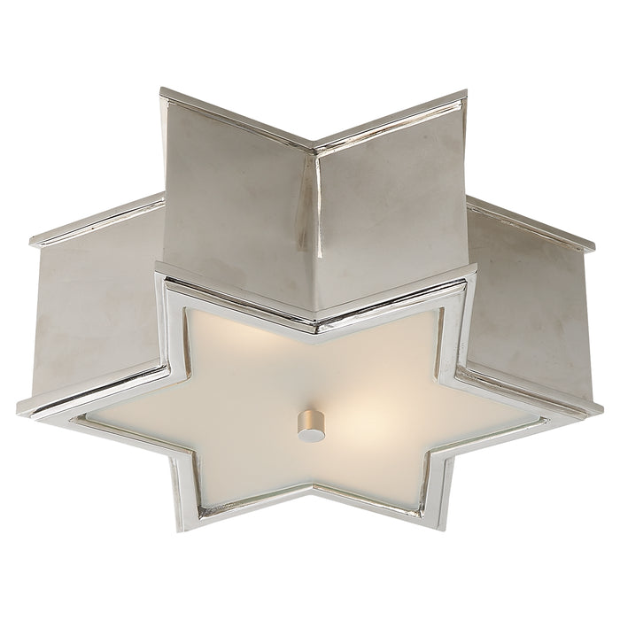 Visual Comfort - AH 4016PN-FG - Two Light Flush Mount - Sophia - Polished Nickel