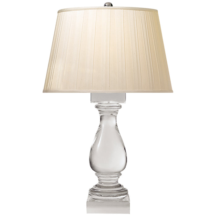 Visual Comfort - CHA 8924CG-SBP - One Light Table Lamp - Balustrade - Crystal