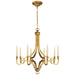 Visual Comfort - CHC 1561AB - Eight Light Chandelier - Mykonos - Antique-Burnished Brass