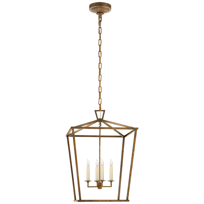 Visual Comfort - CHC 2165GI - Four Light Lantern - Darlana - Gilded Iron