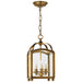 Visual Comfort - CHC 3420AB - Three Light Lantern - ARCHTOP - Antique-Burnished Brass