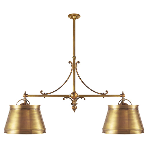 Visual Comfort - CHC 5102AB-AB - Four Light Pendant - Sloane Street Shop Light - Antique-Burnished Brass