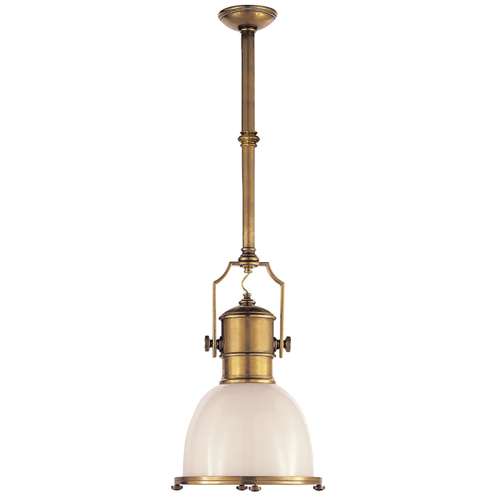 Visual Comfort - CHC 5133AB-WG - One Light Pendant - Country Industrial - Antique-Burnished Brass