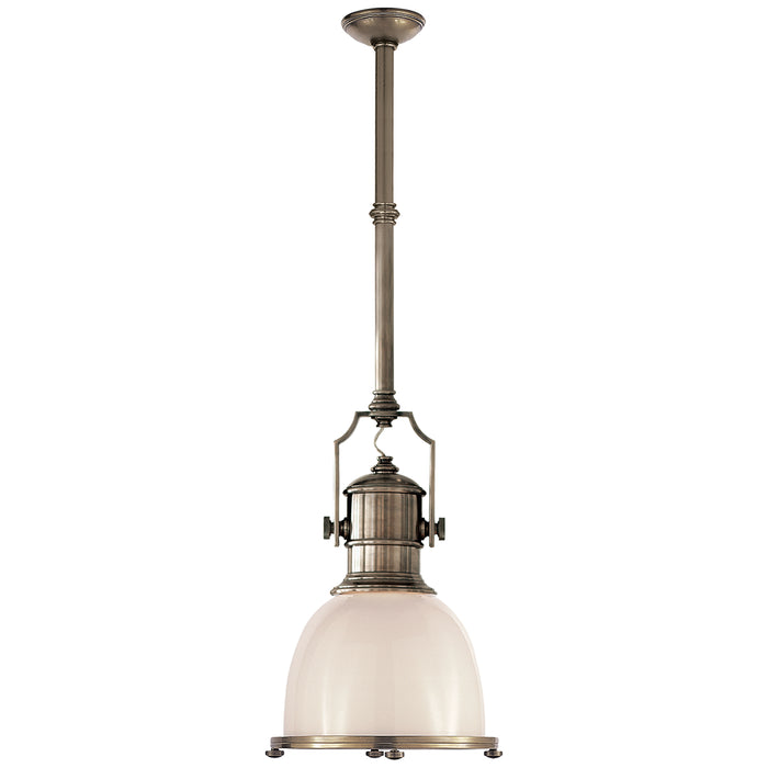 Visual Comfort - CHC 5133AN-WG - One Light Pendant - Country Industrial - Antique Nickel