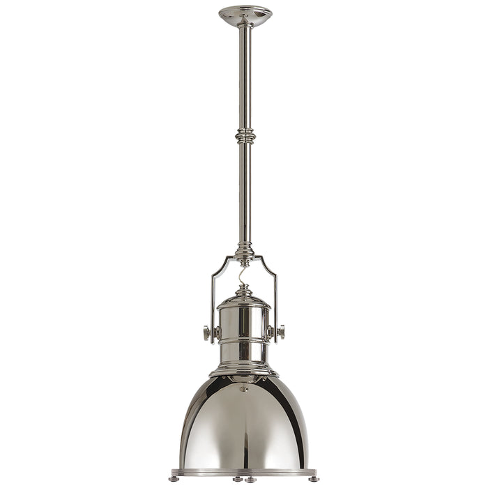 Visual Comfort - CHC 5133PN-PN - One Light Pendant - Country Industrial - Polished Nickel