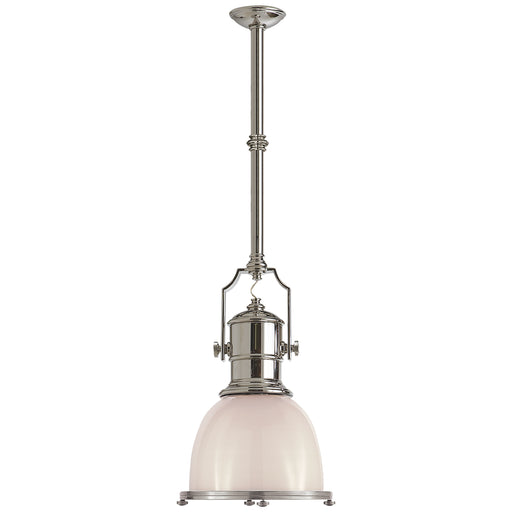 Visual Comfort - CHC 5133PN-WG - One Light Pendant - Country Industrial - Polished Nickel