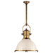 Visual Comfort - CHC 5136AB-WG - One Light Pendant - Country Industrial - Antique-Burnished Brass