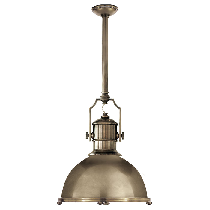 Visual Comfort - CHC 5136AN-AN - One Light Pendant - Country Industrial - Antique Nickel