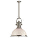 Visual Comfort - CHC 5136PN-WG - One Light Pendant - Country Industrial - Polished Nickel