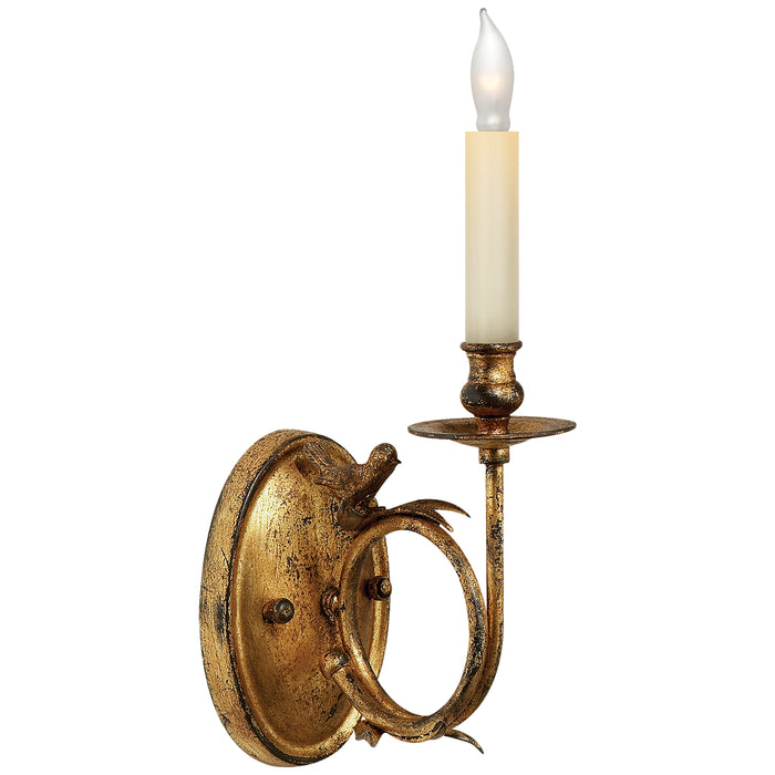 Visual Comfort - CHD 1158GI - One Light Wall Sconce - Perching Bird - Gilded Iron