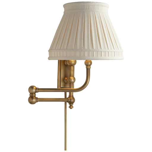 Visual Comfort - CHD 2154AB-LCC - One Light Swing Arm Wall Lamp - Pimlico - Antique-Burnished Brass